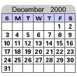 December 2000