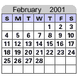 February 2001